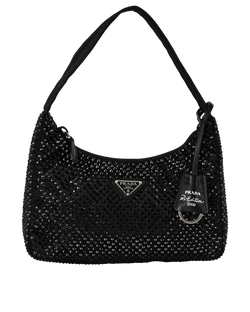 Re-Edition 2000 Crystals, Nylon/Leather, Black, MII/NFC, DB/CL, 3*